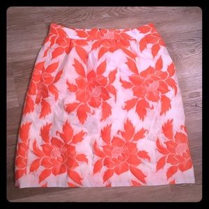 J.Crew Factory Floral Skirt